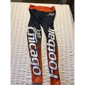 Xlusion medium Womans Chicago Football leggings Bears colors